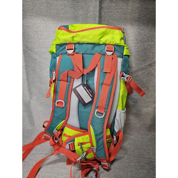 NWT 32L Trekking/Hiking Backpack Sportspectrum Dapai NEON green/yellow XL - Picture 4 of 9